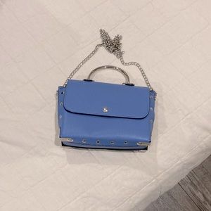 BLUE SILVER BAG